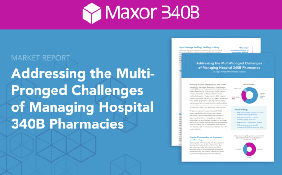 Maxor 340B Cover Image of the Hospital Market Report